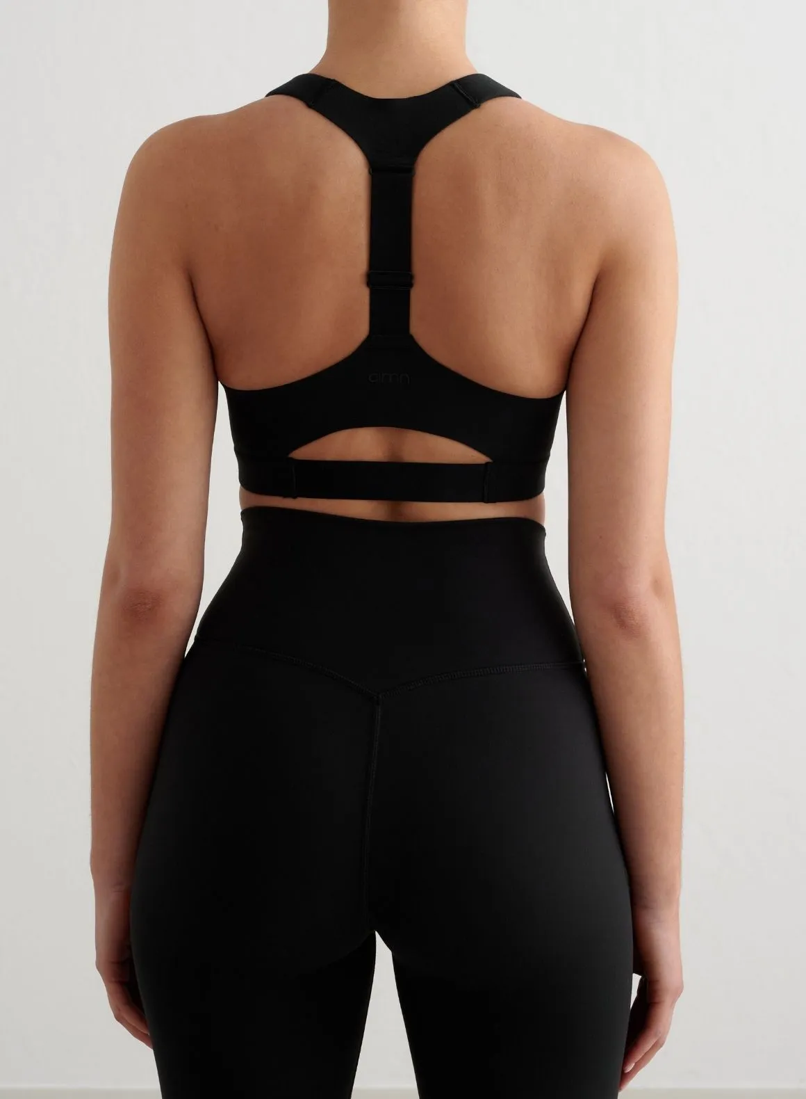 Black Sense High Support Bra sold by Aimn product image thumbnail 2