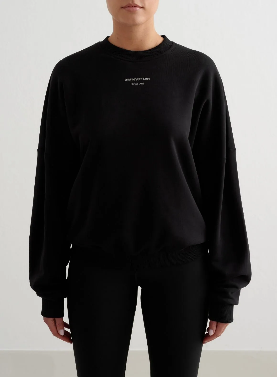 Black Apparel Terry Sweatshirt sold by Aimn