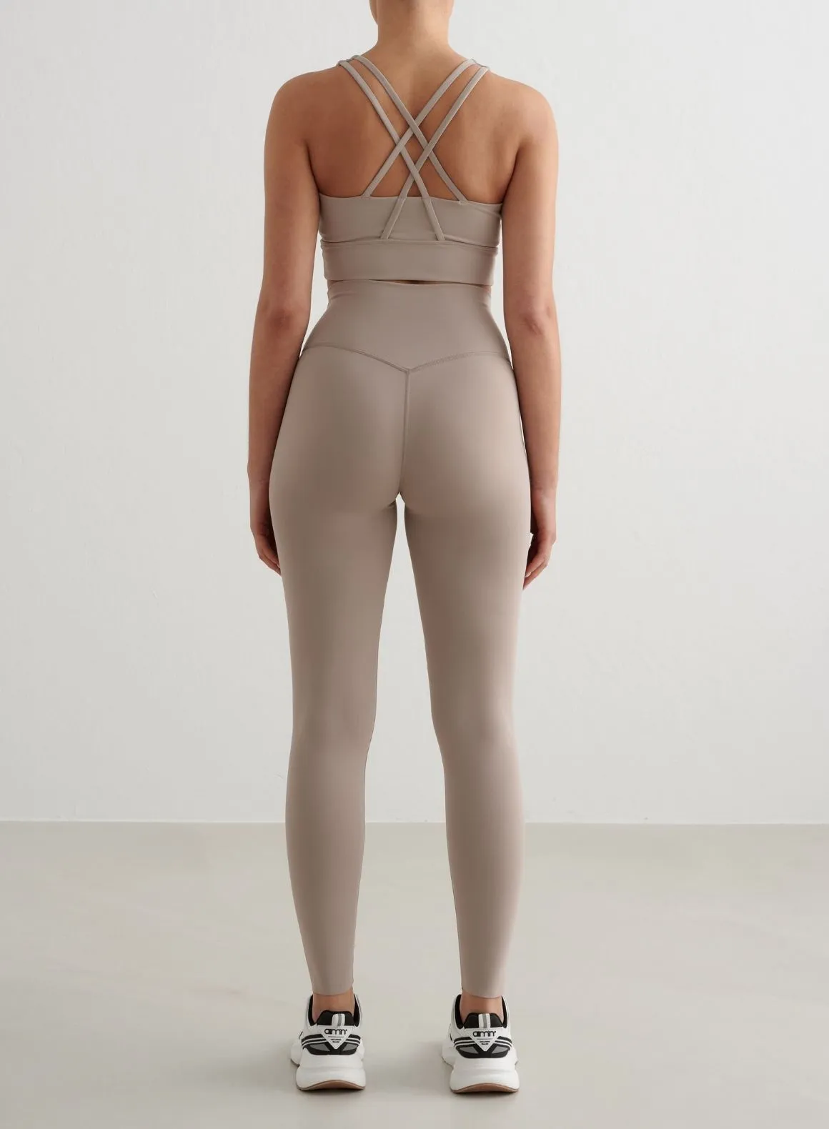 Dark Clay Sense Tights & Sports Bra Set sold by Aimn product image thumbnail 2