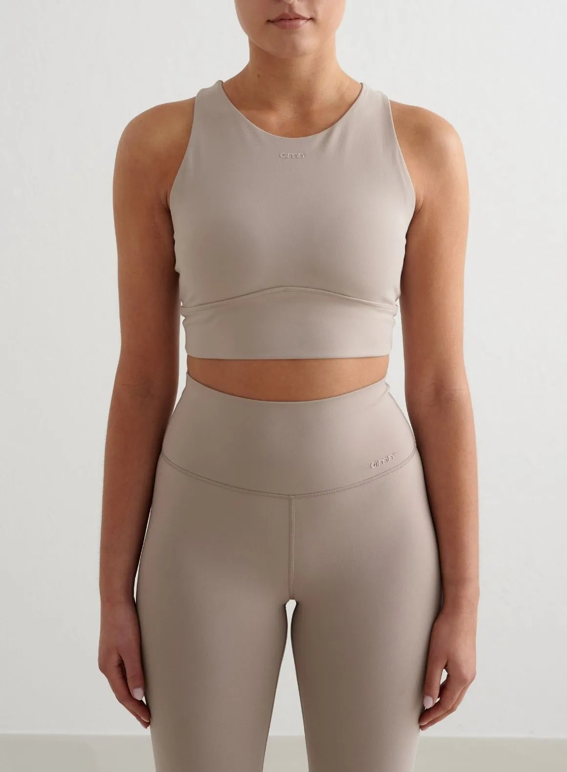 Dark Clay Sense Tights & Sports Bra Set sold by Aimn product image thumbnail 3