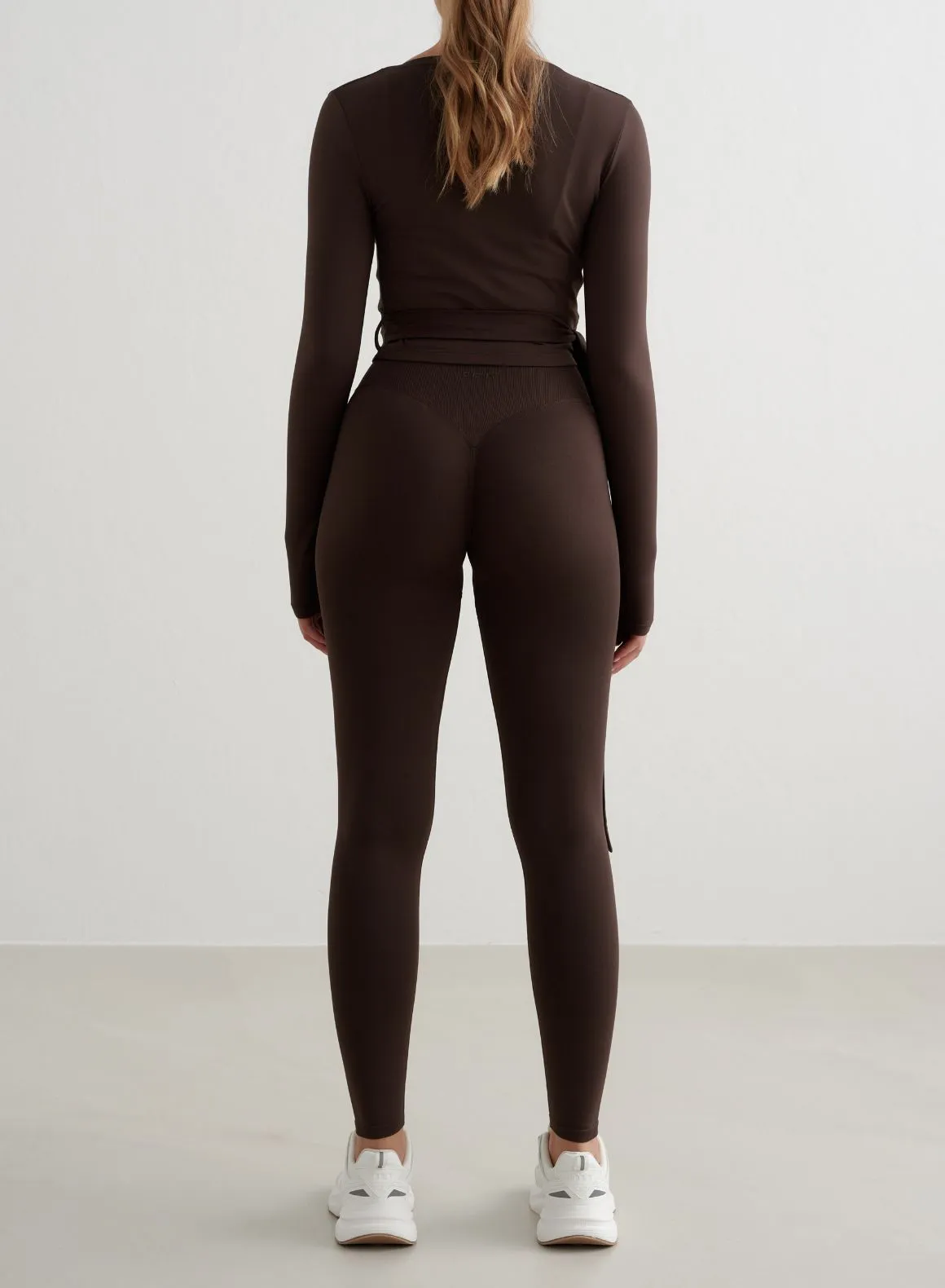 Chocolate Shape Seamless Wrap Long Sleeve sold by Aimn product image thumbnail 4