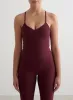 Cherry Ribbed Performance Bralette sold by Aimn