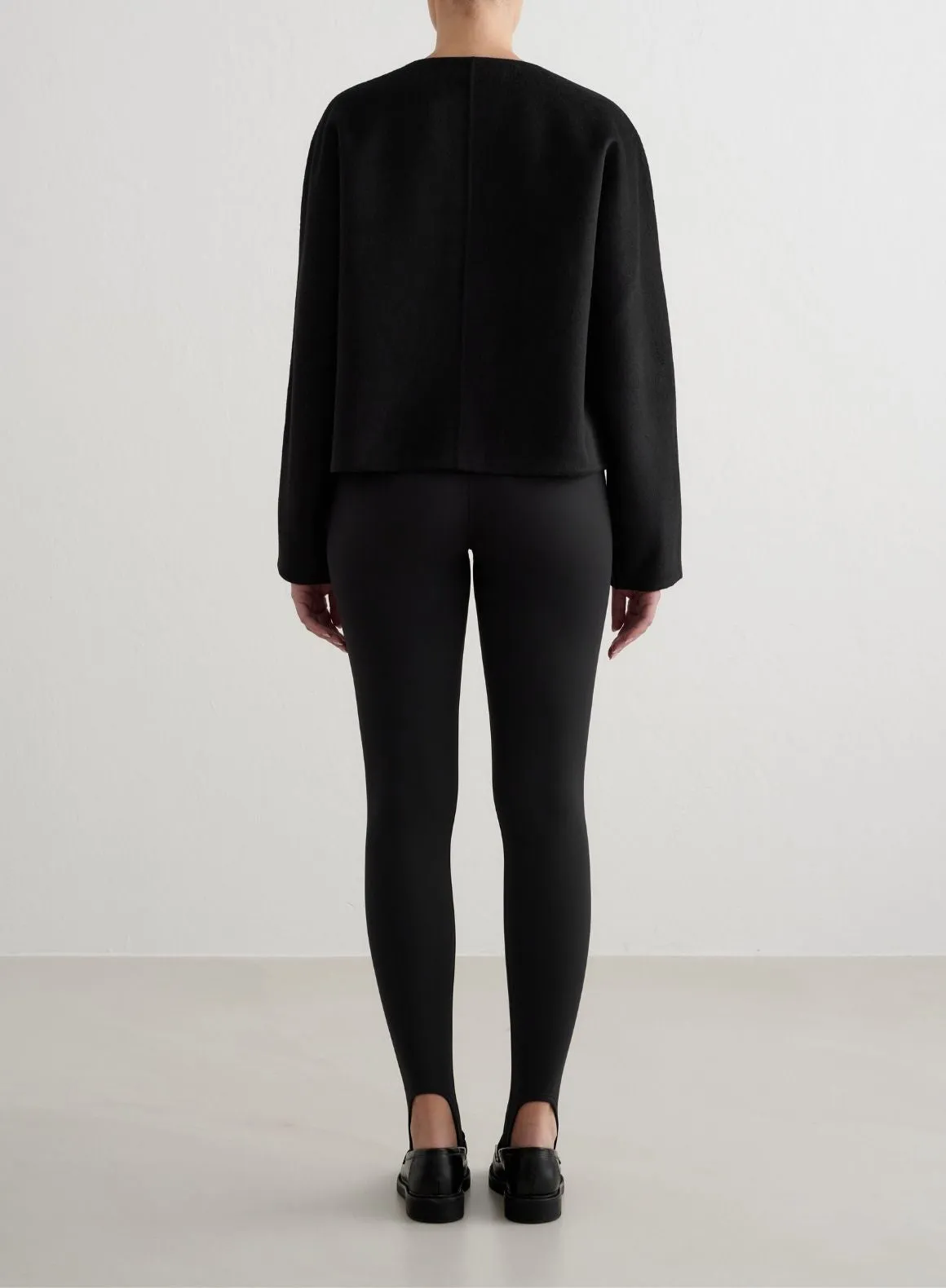 Black Wool Sweatshirt sold by Aimn product image thumbnail 5