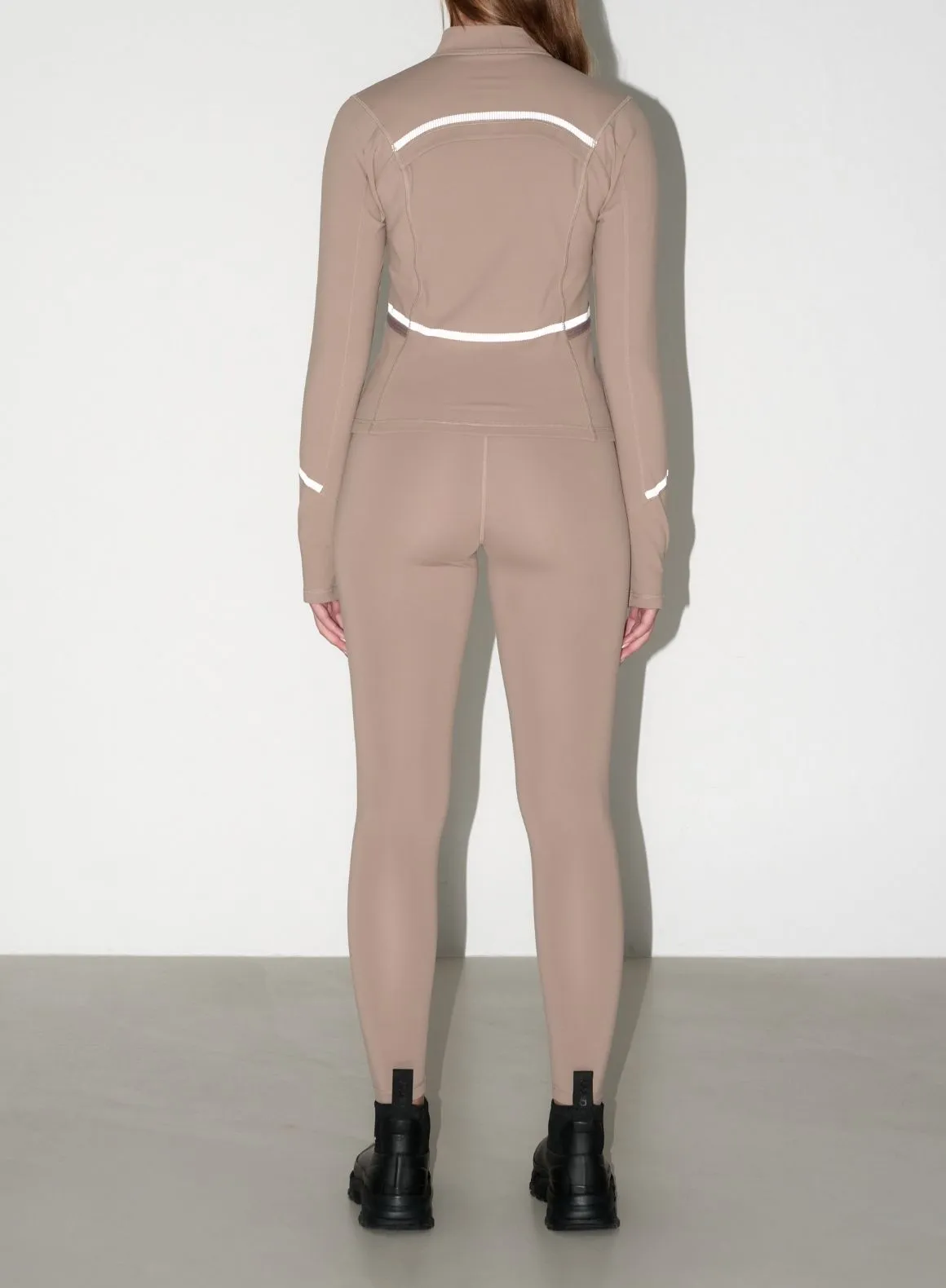 Espresso Reflective Warming Zip Jacket sold by Aimn product image thumbnail 4