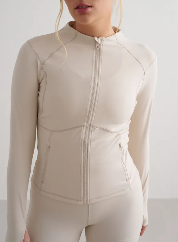 Clay Sculpting Zip Jacket sold by Aimn