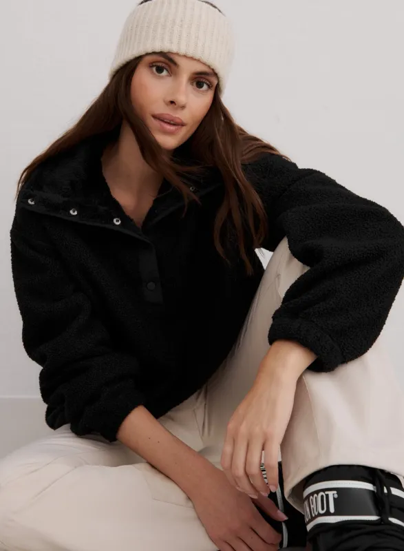 Black Polar Fleece Long Sleeve sold by Aimn