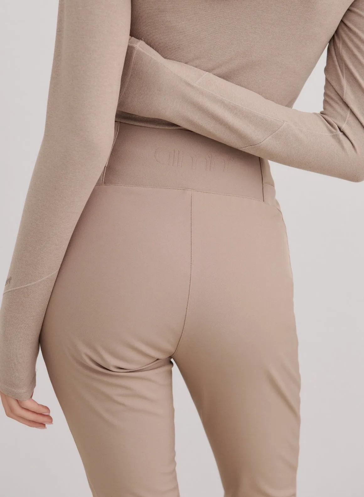 Espresso Stretch Thermo Pants sold by Aimn product image thumbnail 5