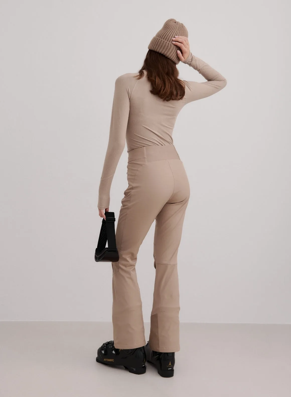 Espresso Stretch Thermo Pants sold by Aimn product image thumbnail 3