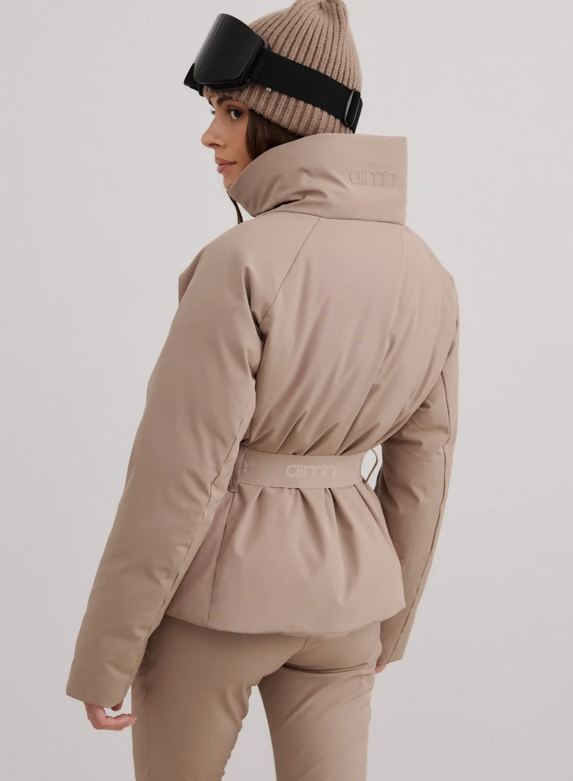 Espresso Verbier Jacket sold by Aimn product image thumbnail 3