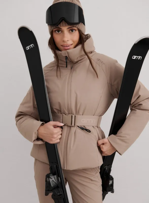 Espresso Verbier Jacket sold by Aimn