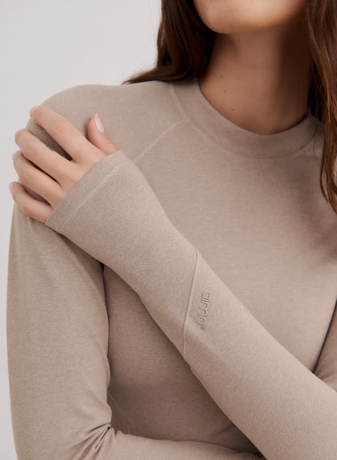 Espresso Baselayer Long Sleeve sold by Aimn product image thumbnail 4