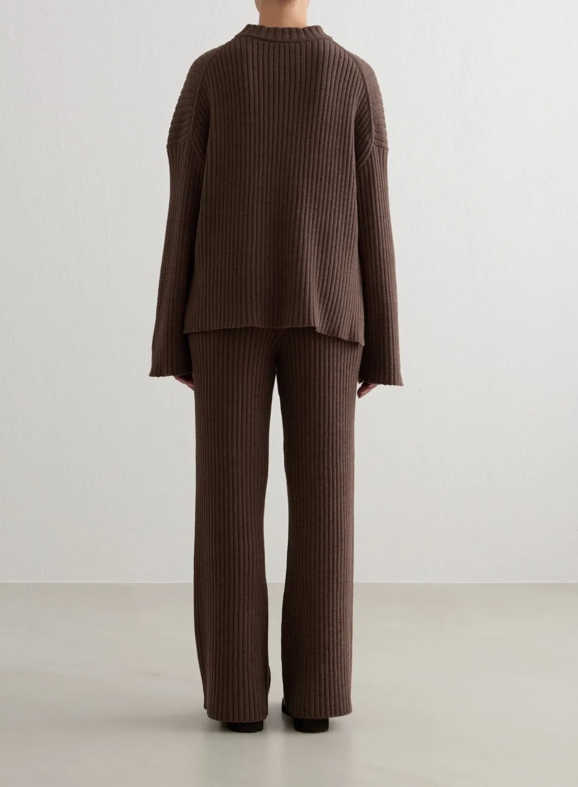 Macchiato Rib Knit Sweater & Pants Set sold by Aimn product image thumbnail 2