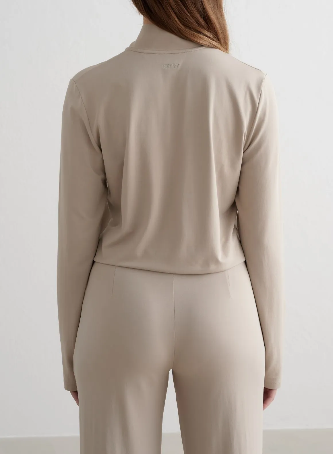 Dark Clay Essence Half Zip sold by Aimn product image thumbnail 5