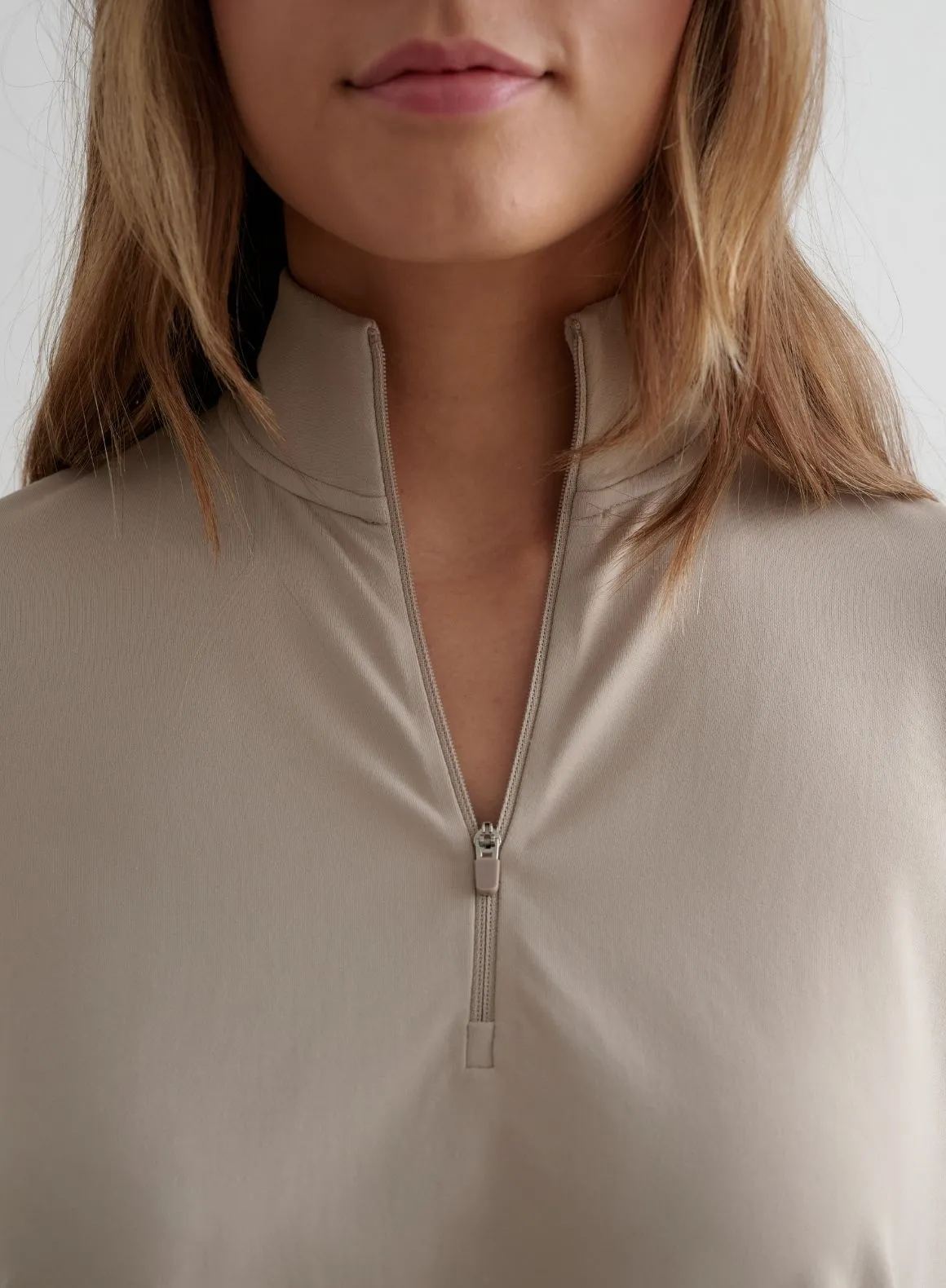 Dark Clay Essence Half Zip sold by Aimn product image thumbnail 3