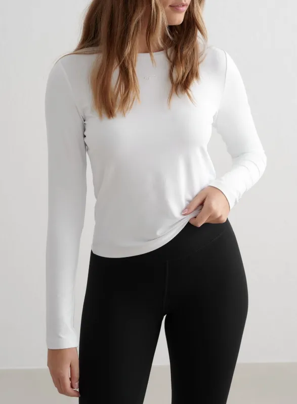 White Essence Long Sleeve sold by Aimn