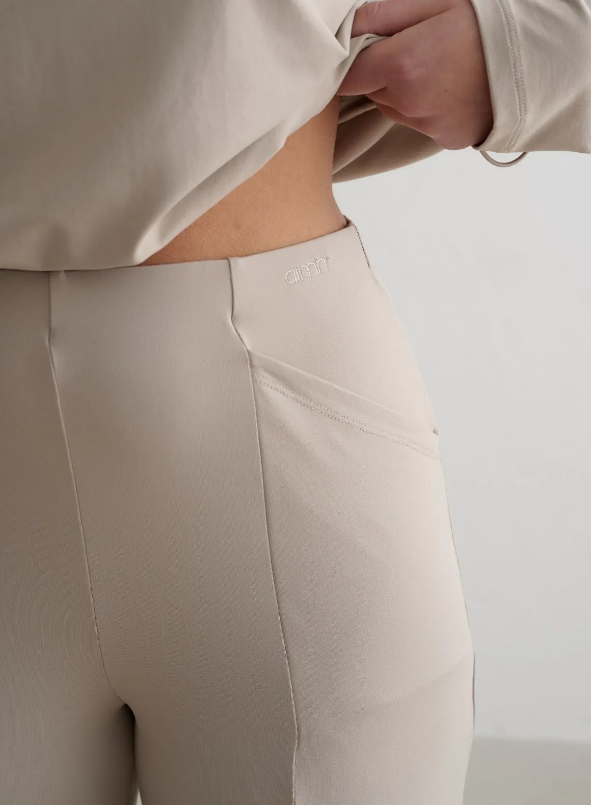 Dark Clay Essence Pants sold by Aimn product image thumbnail 3