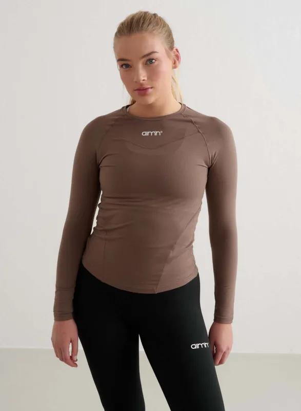 Macchiato Soft Basic Long Sleeve sold by Aimn