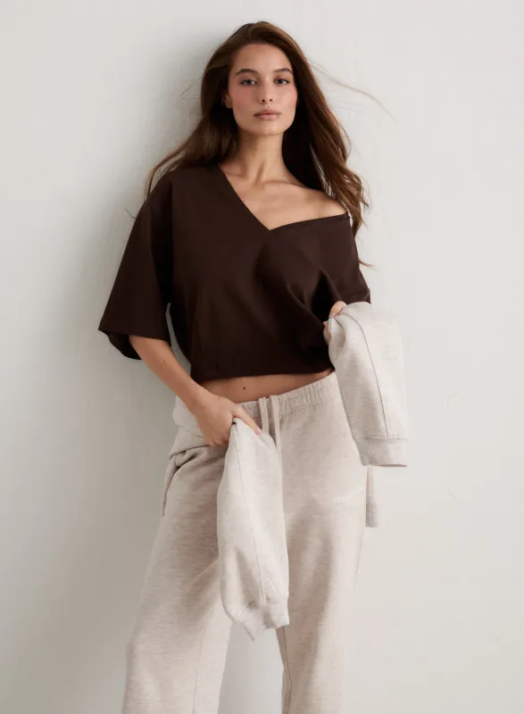 Chocolate Elevated T-shirt made by Aimn