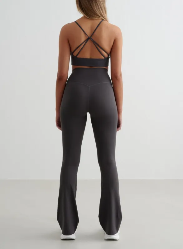 Shadow Grey Sense Flare Tall Tights sold by Aimn