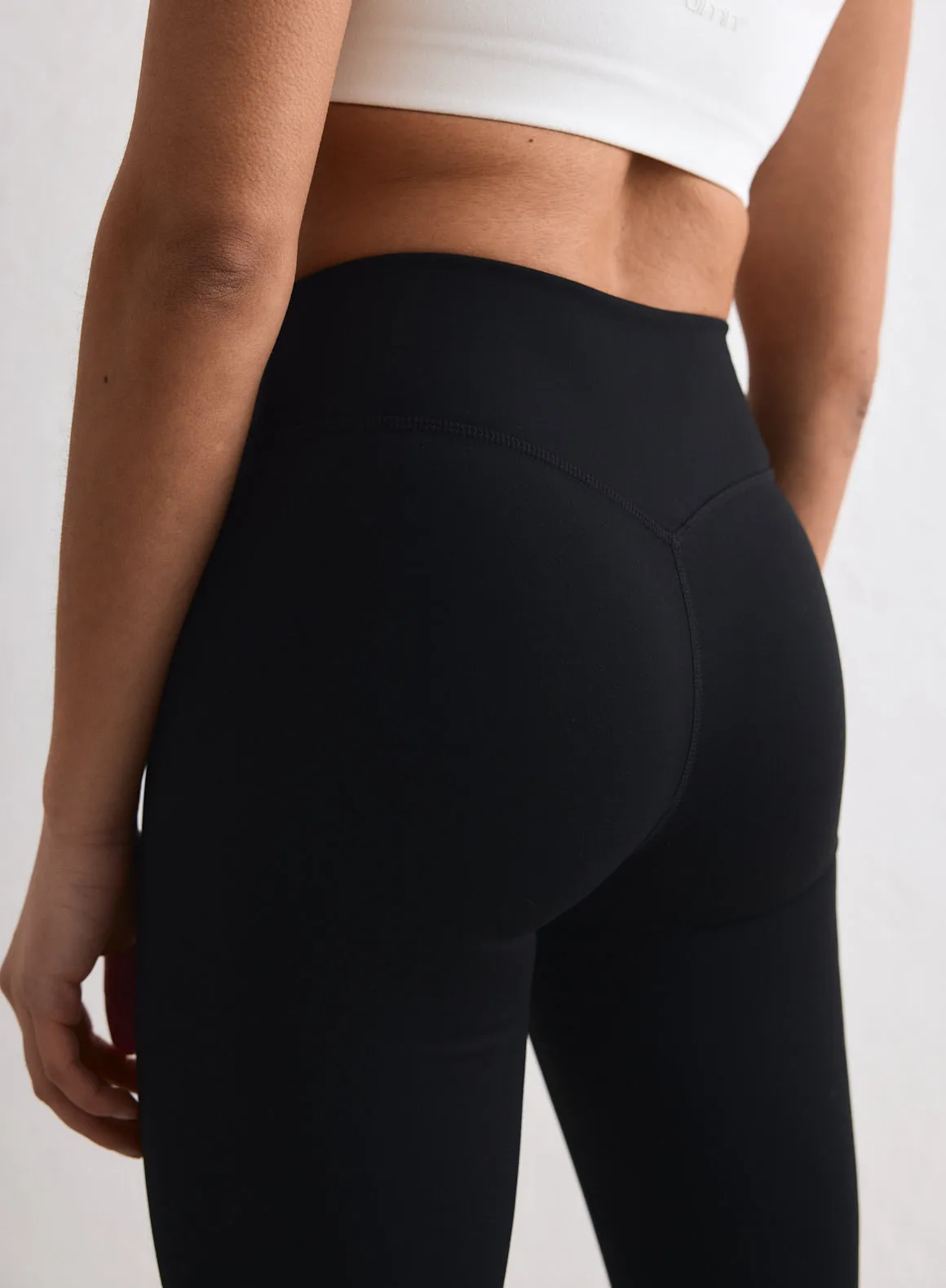 Black Sense Mid Waist Tights sold by Aimn product image thumbnail 4