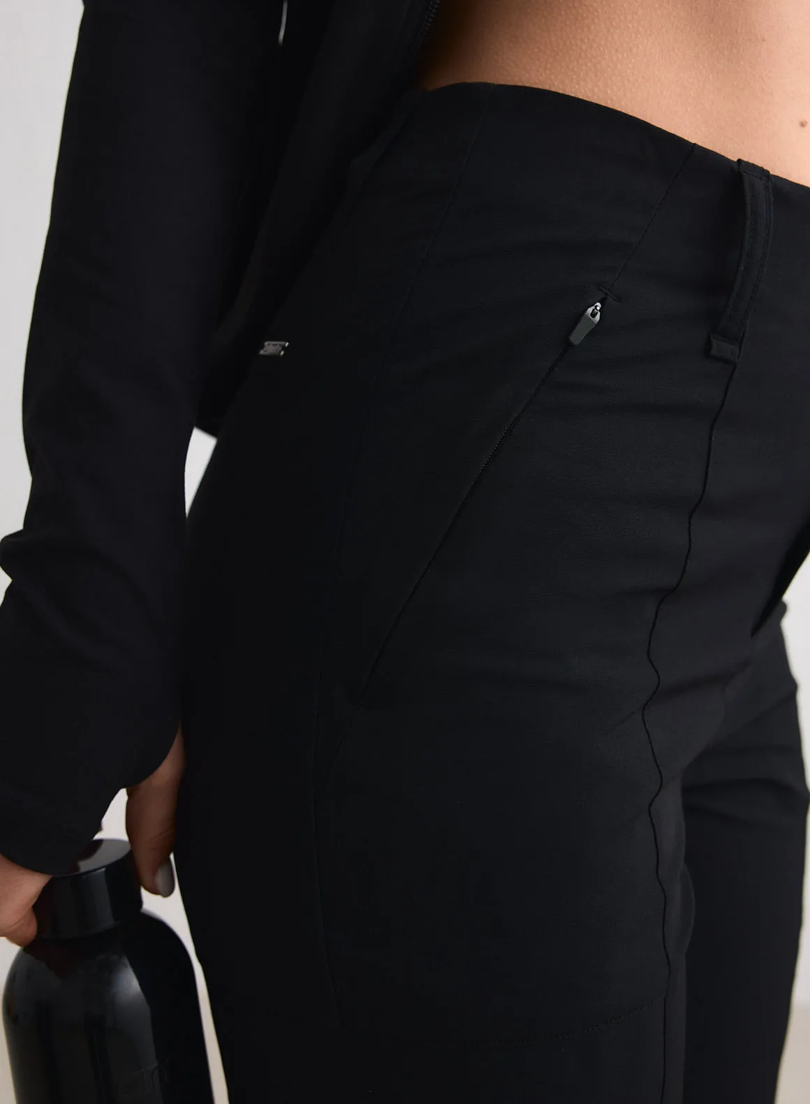 Black Straight Leg Cargo Pants sold by Aimn product image thumbnail 3
