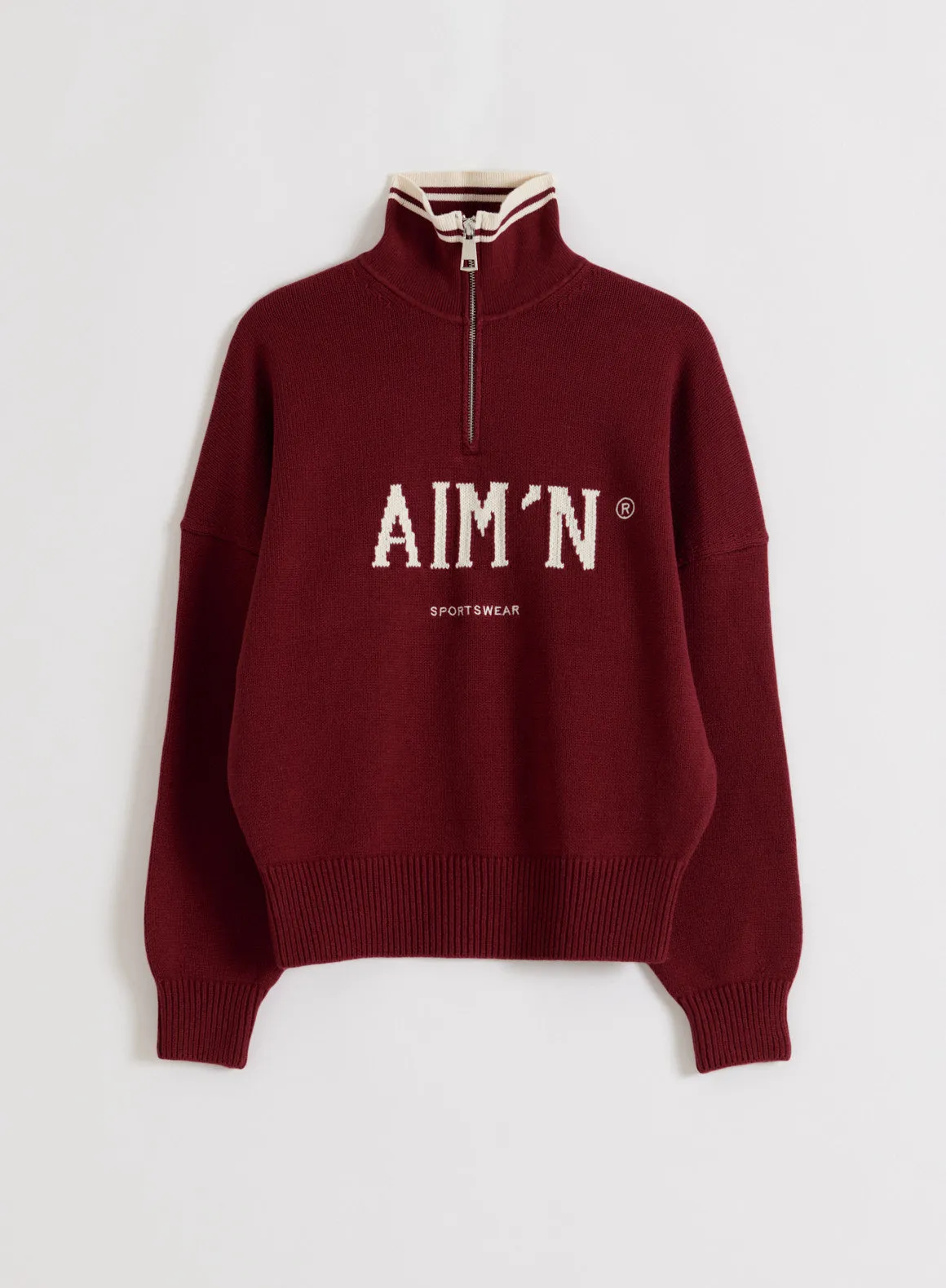 Ruby College Knitted Half Zip sold by Aimn product image thumbnail 5