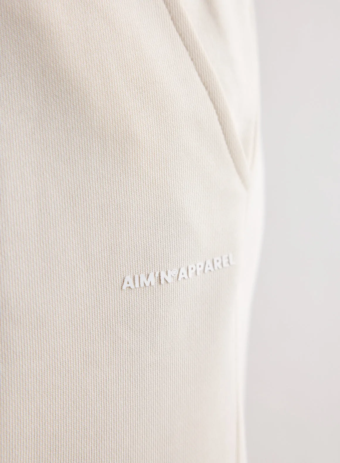 Cream Chunky Terry Sweatpants sold by Aimn product image thumbnail 5