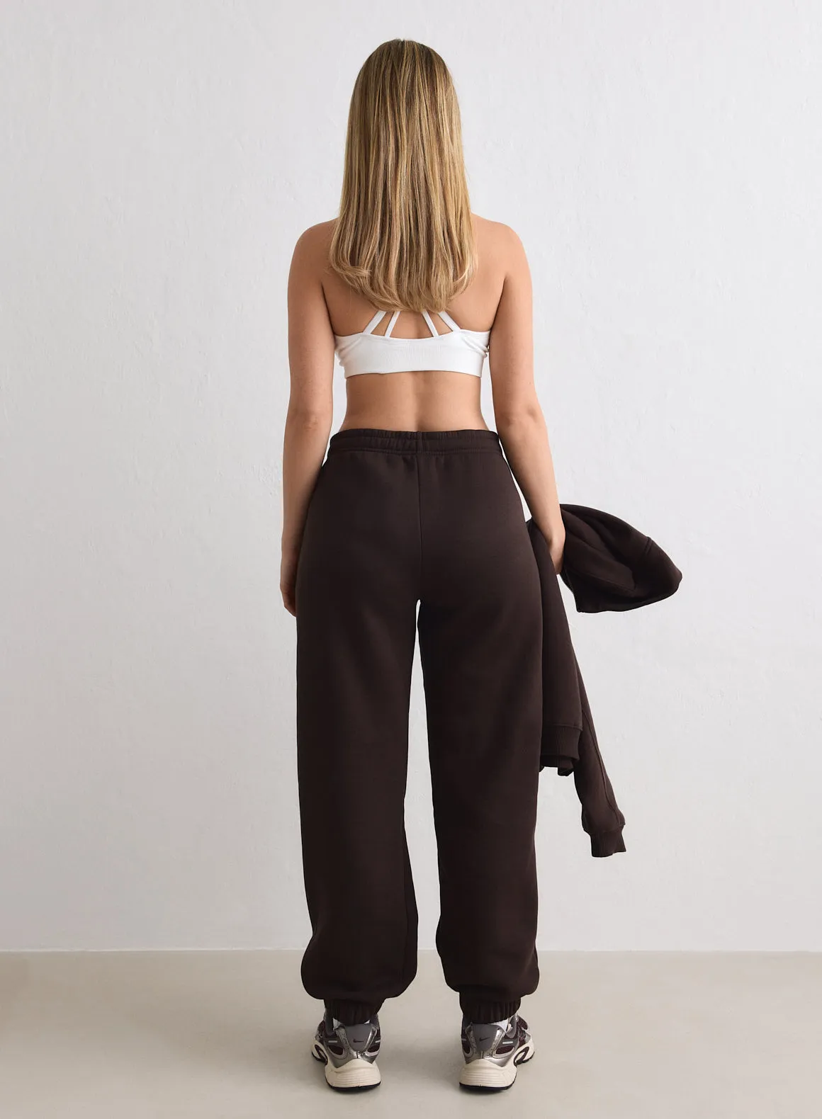 Chocolate Classic Sweatpants sold by Aimn product image thumbnail 3