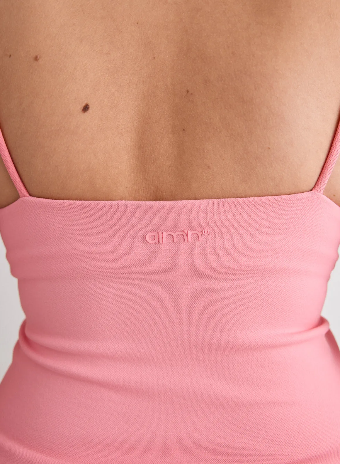 Blush Shape Seamless Strap Singlet sold by Aimn product image thumbnail 4