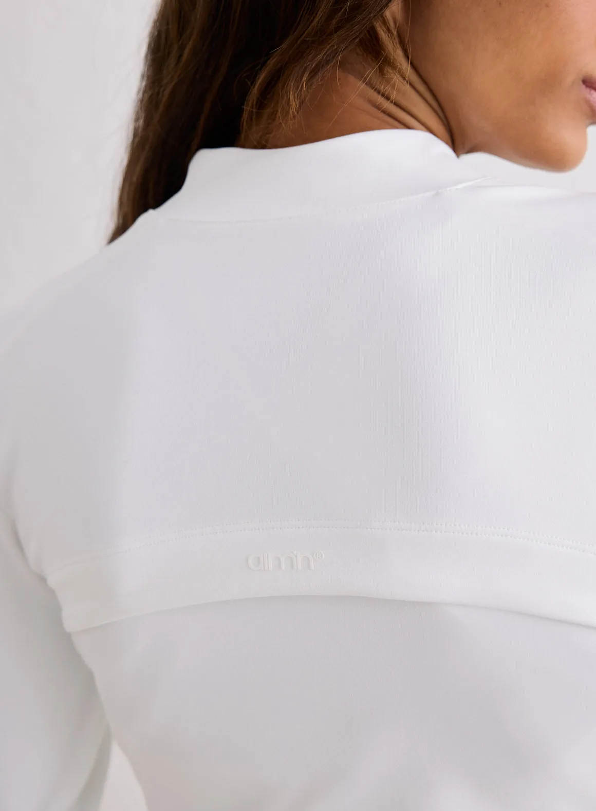 White Sense Zip Jacket sold by Aimn product image thumbnail 5