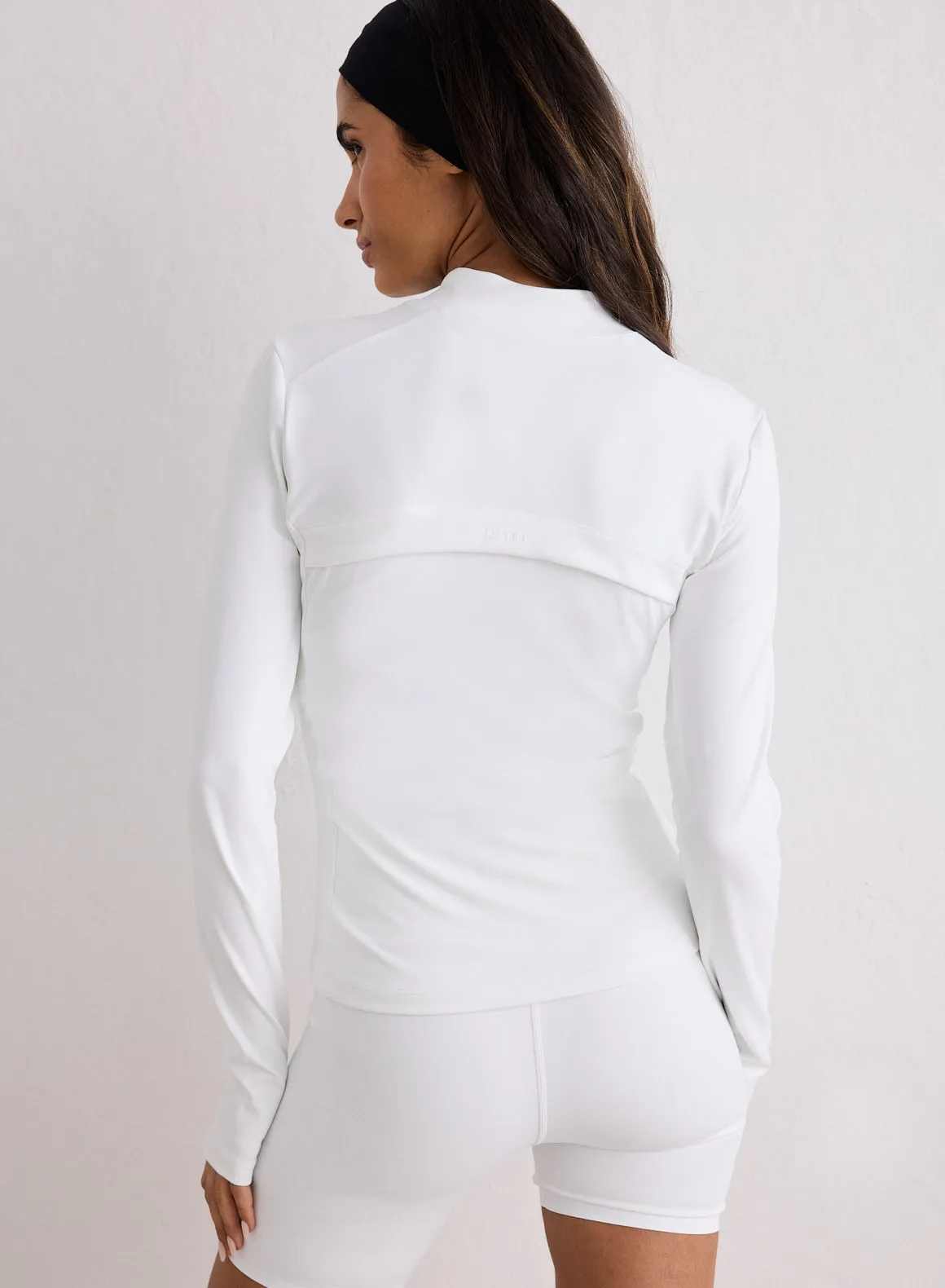 White Sense Zip Jacket sold by Aimn product image thumbnail 2