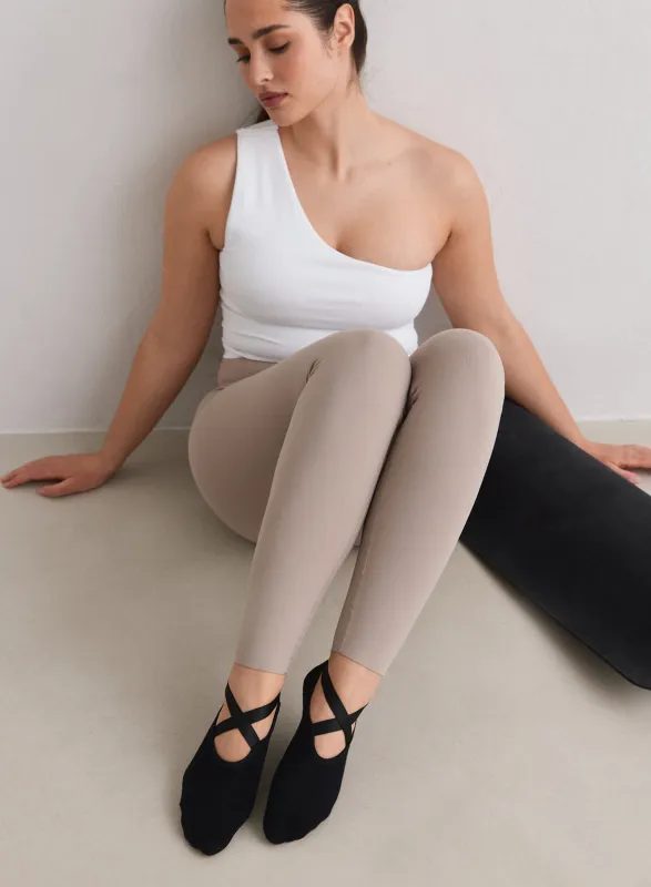 Black Pilates Socks sold by Aimn