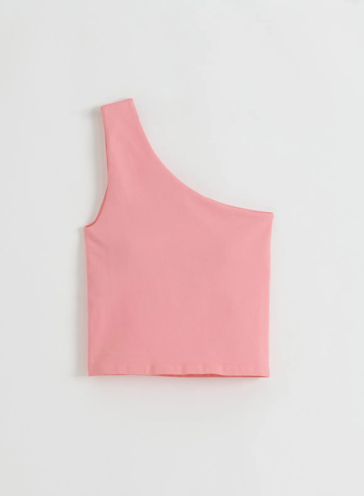 Blush Shape Seamless One Shoulder Bralette sold by Aimn product image thumbnail 4