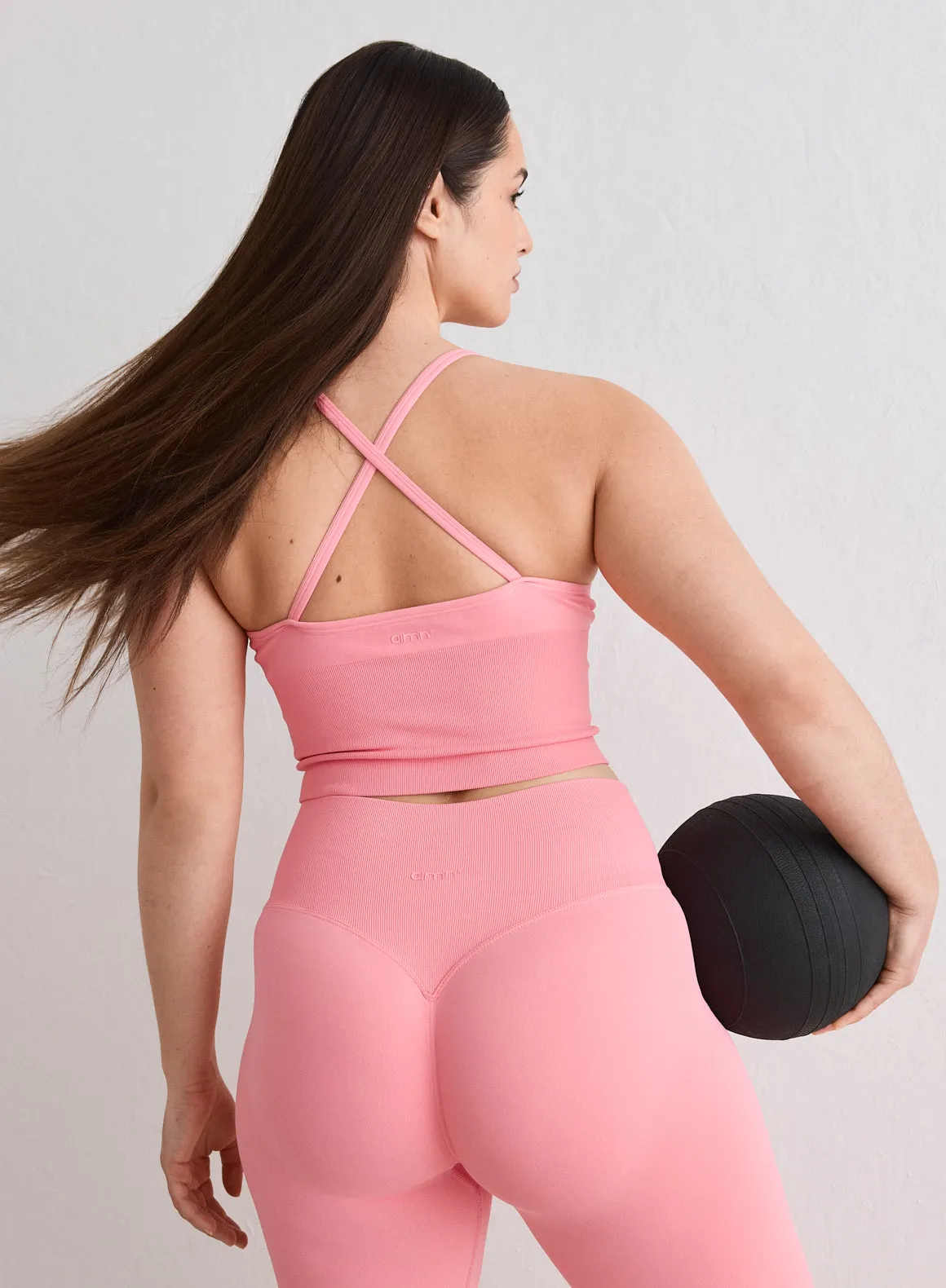 Blush Shape Seamless Cross Back Bralette sold by Aimn product image thumbnail 2
