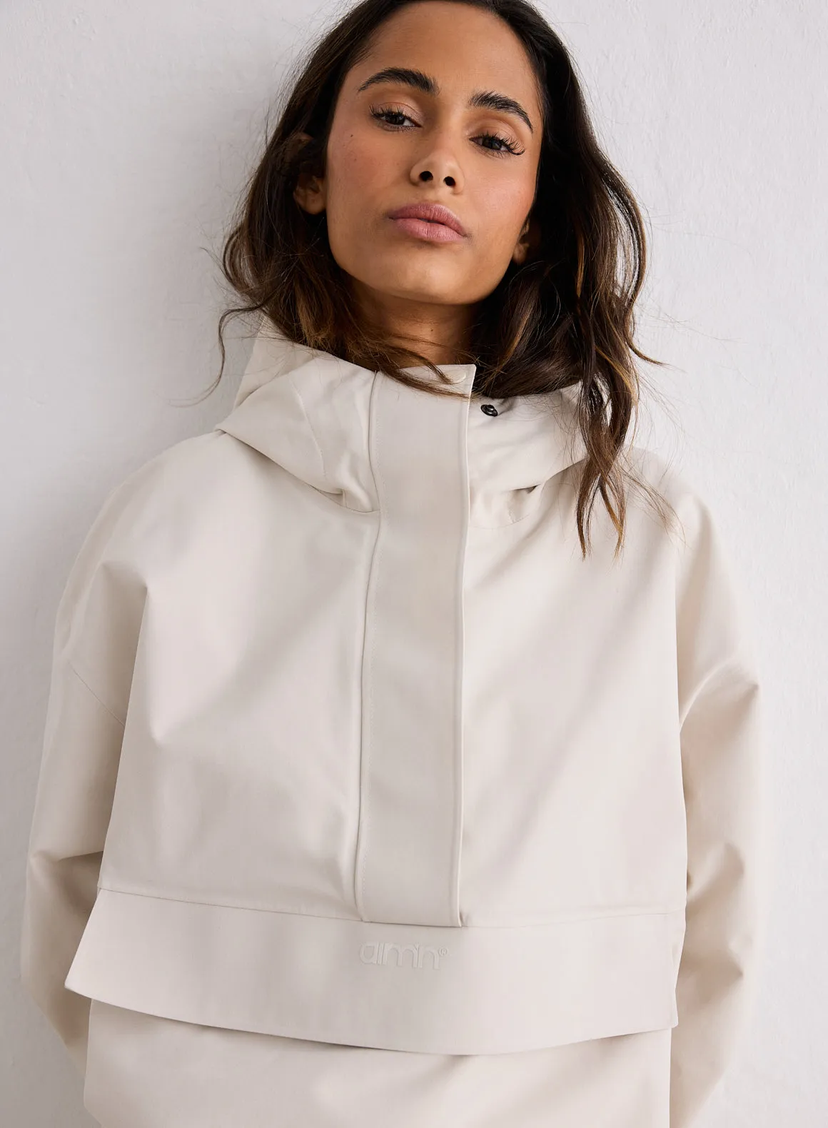 Sand Waterproof Oversized Anorak sold by Aimn product image thumbnail 2
