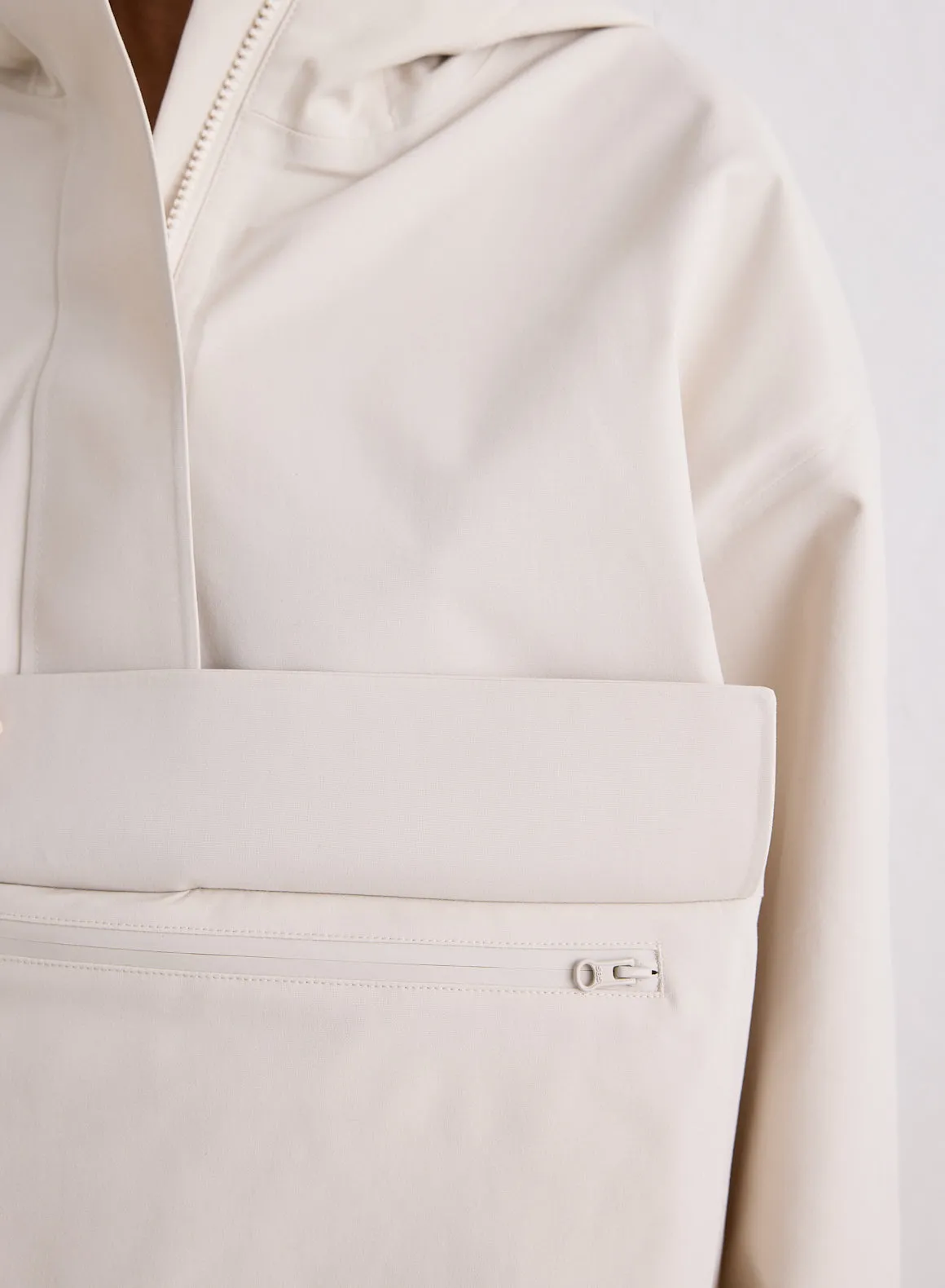 Sand Waterproof Oversized Anorak sold by Aimn product image thumbnail 5