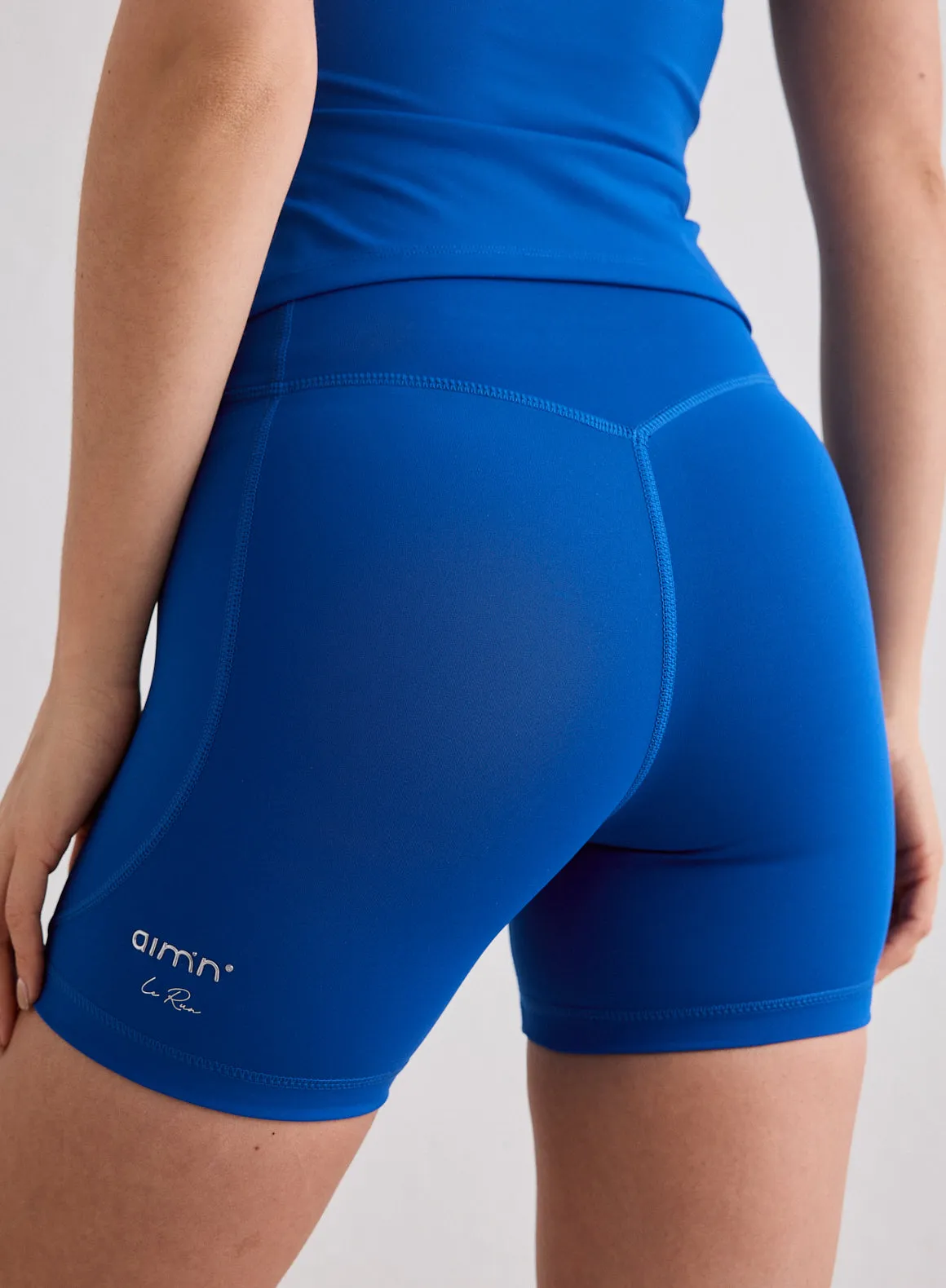Azure Running Midi Biker Shorts sold by Aimn product image thumbnail 2