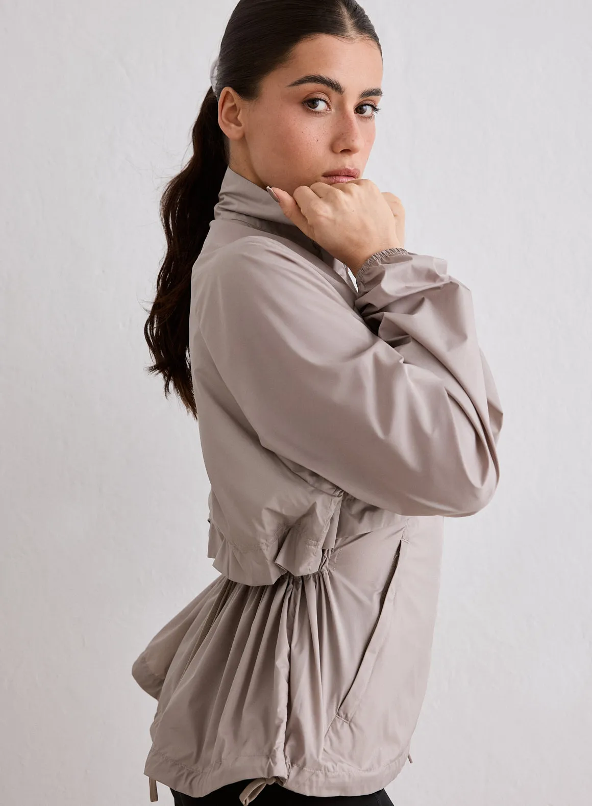 Dark Clay Running Jacket sold by Aimn product image thumbnail 3
