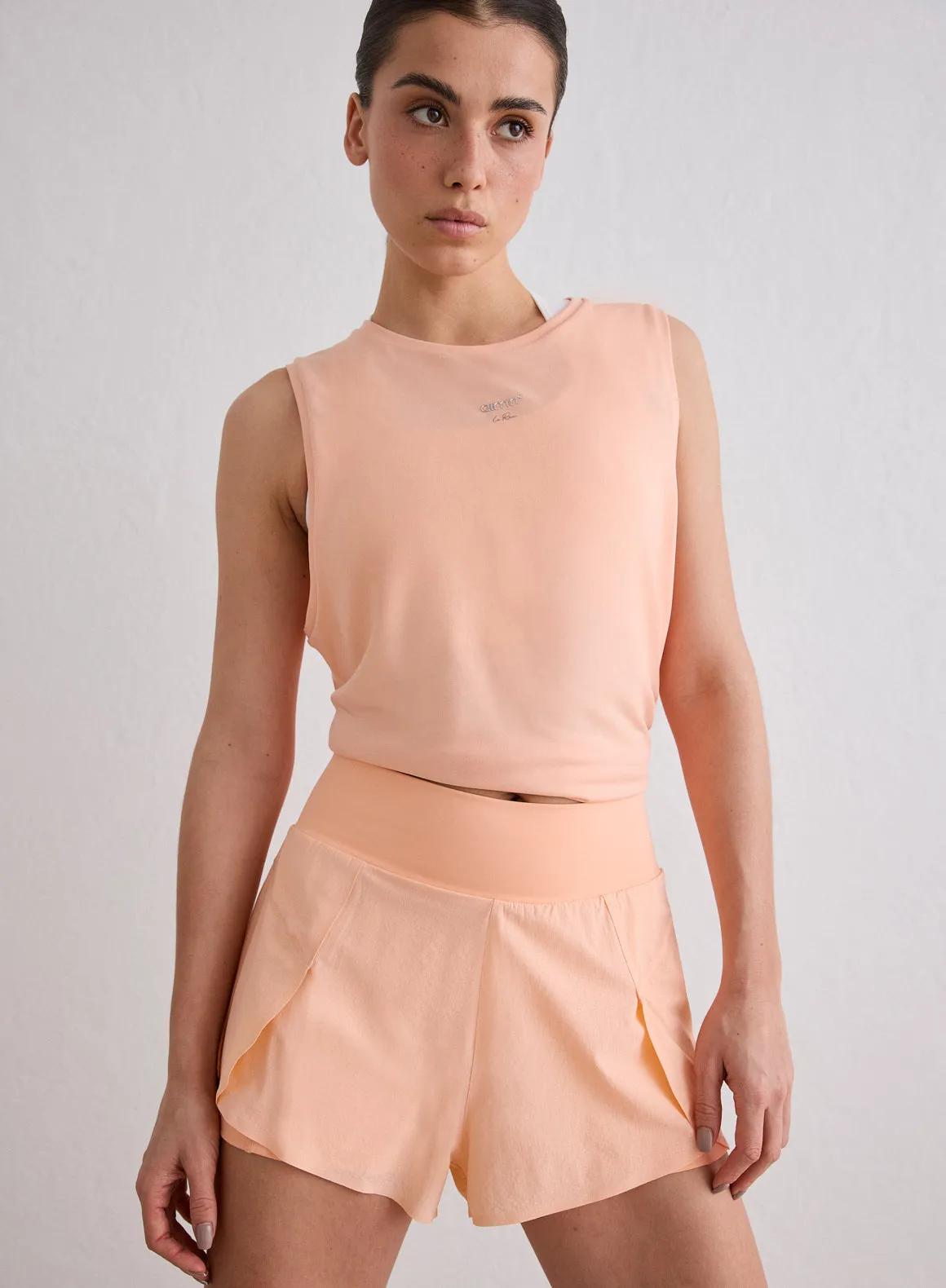 Peach Running Shorts sold by Aimn