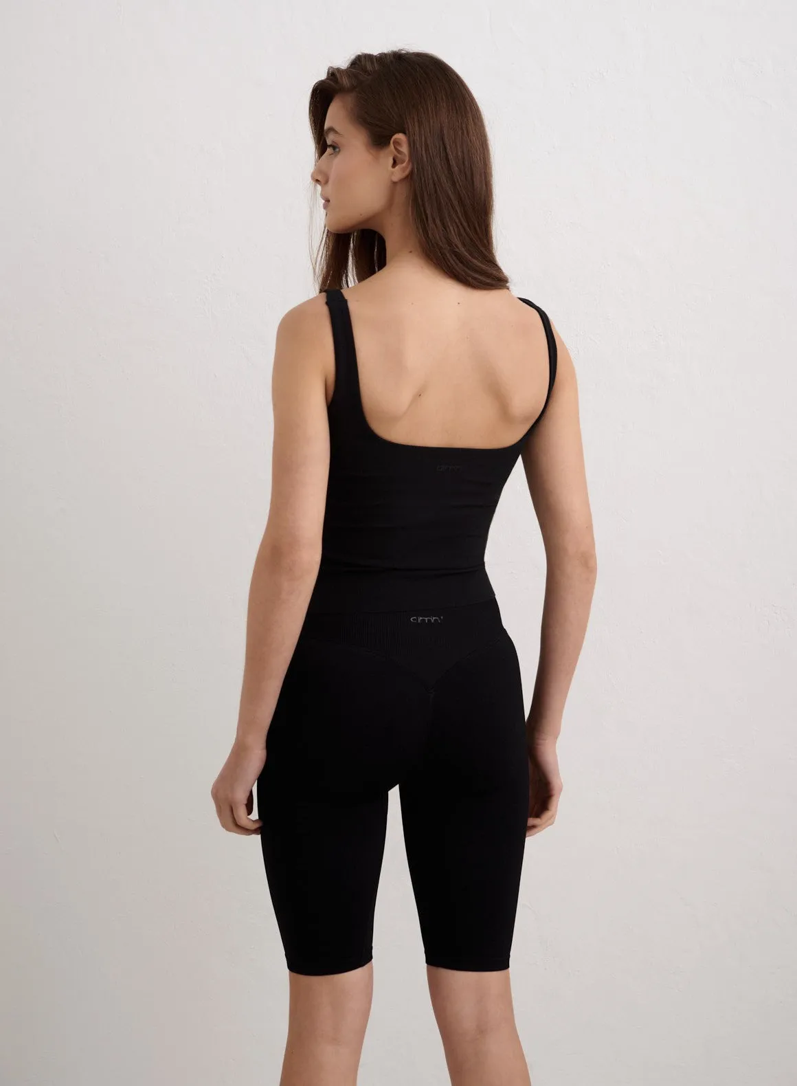 Black Sense Singlet sold by Aimn product image thumbnail 3