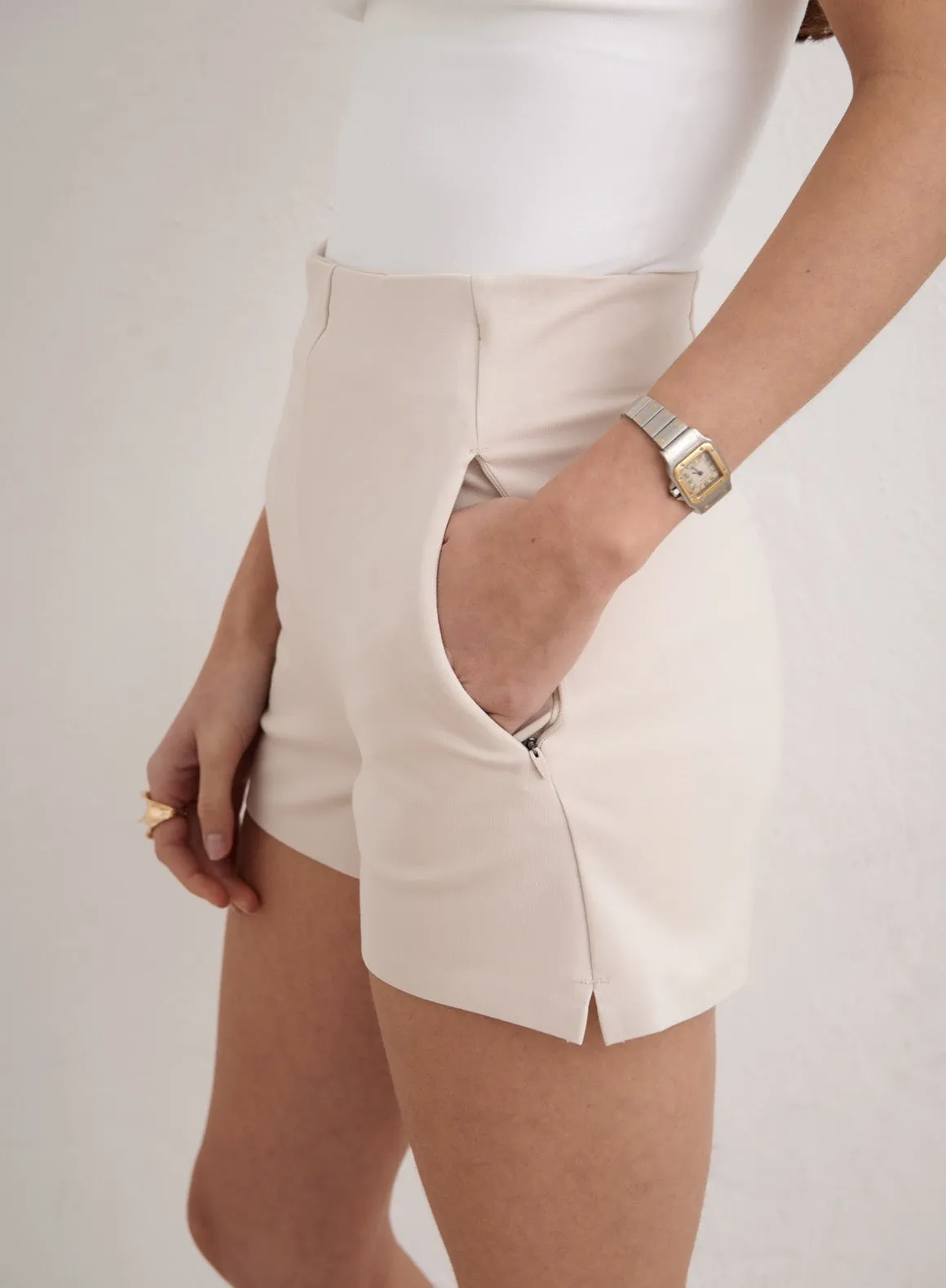Sand Luxe Shorts sold by Aimn product image thumbnail 4