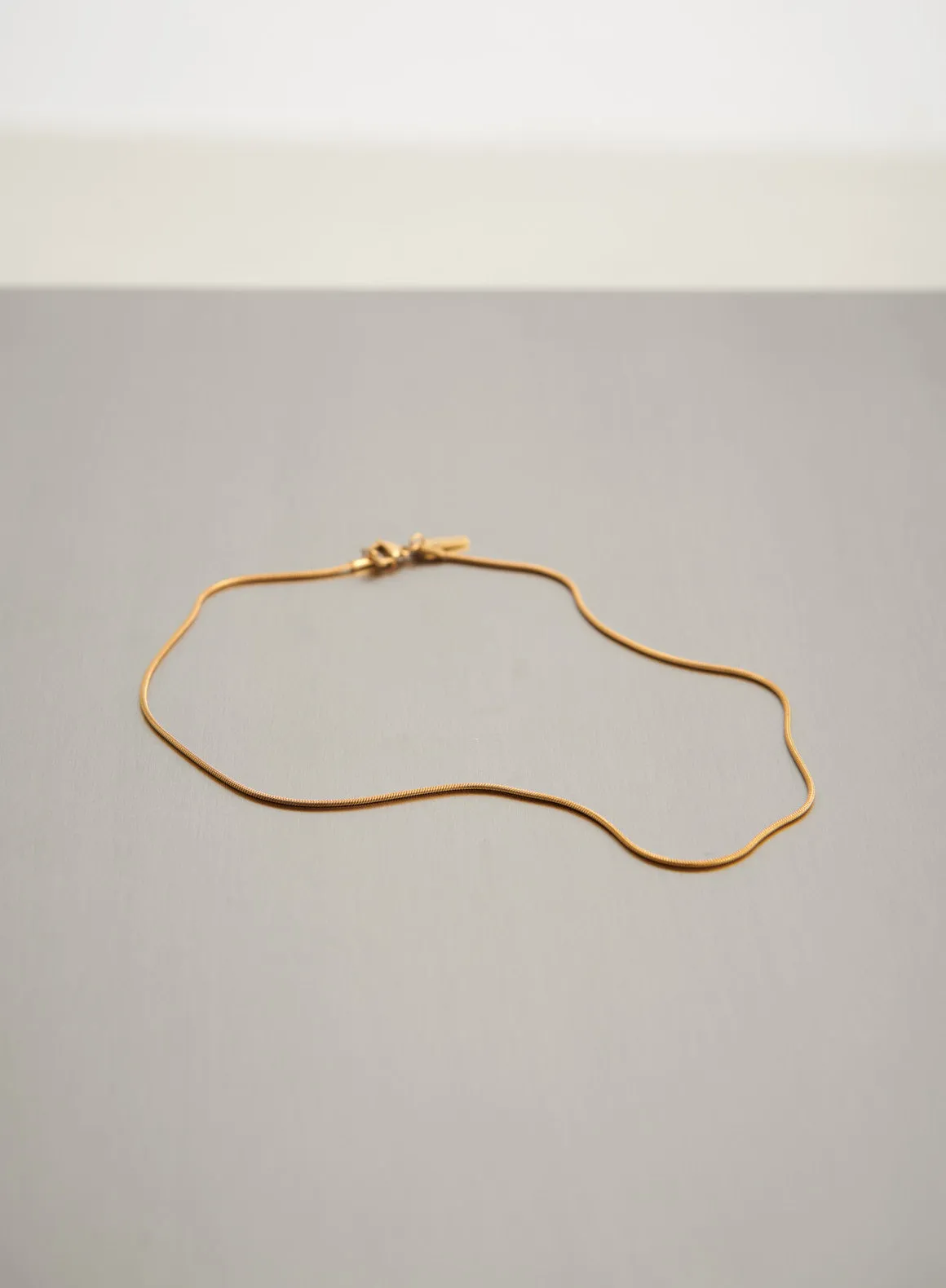 Waterproof Snake Chain Necklace sold by Aimn product image thumbnail 3