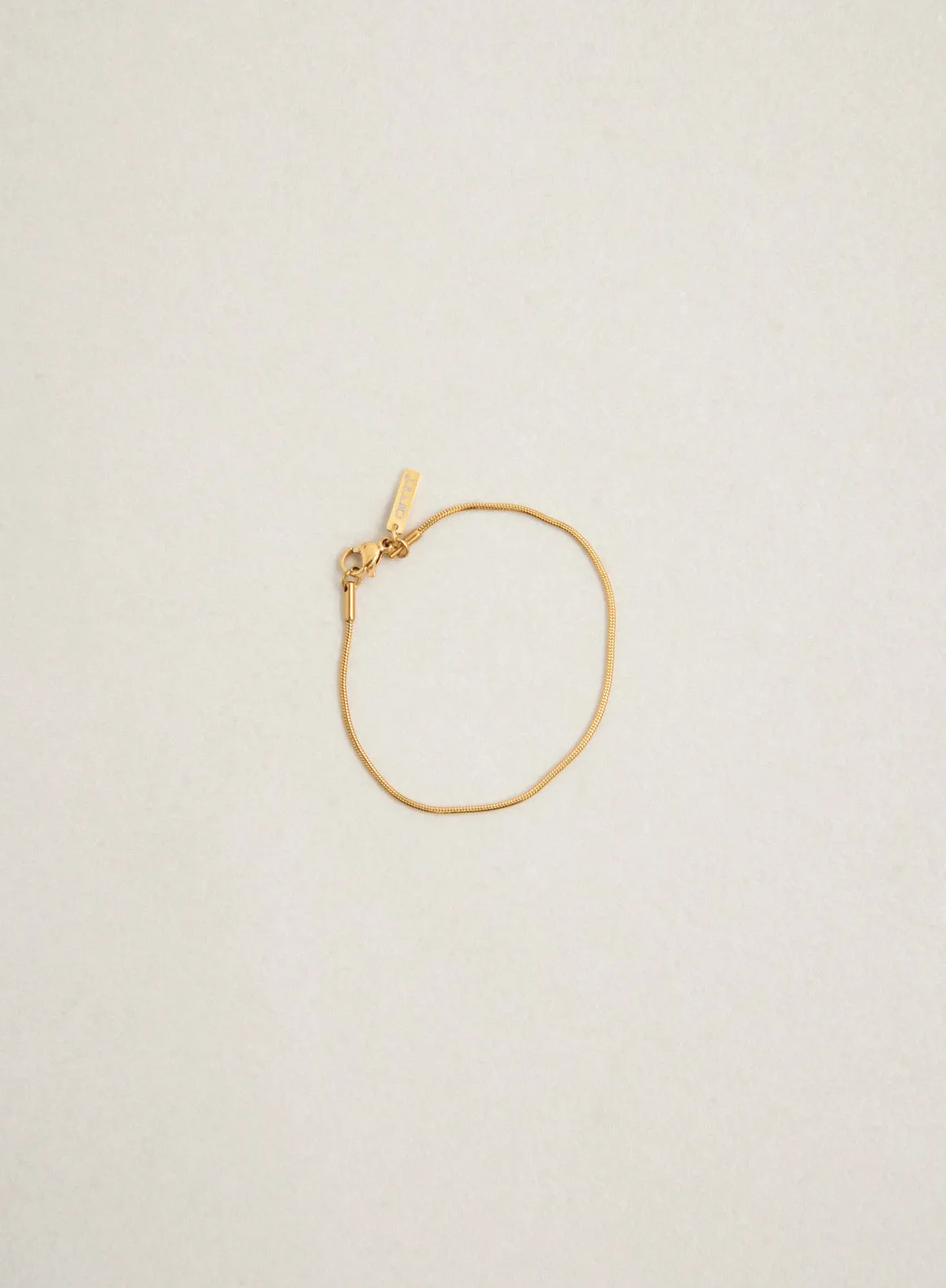 Gold Waterproof Snake Chain Bracelet sold by Aimn product image thumbnail 4
