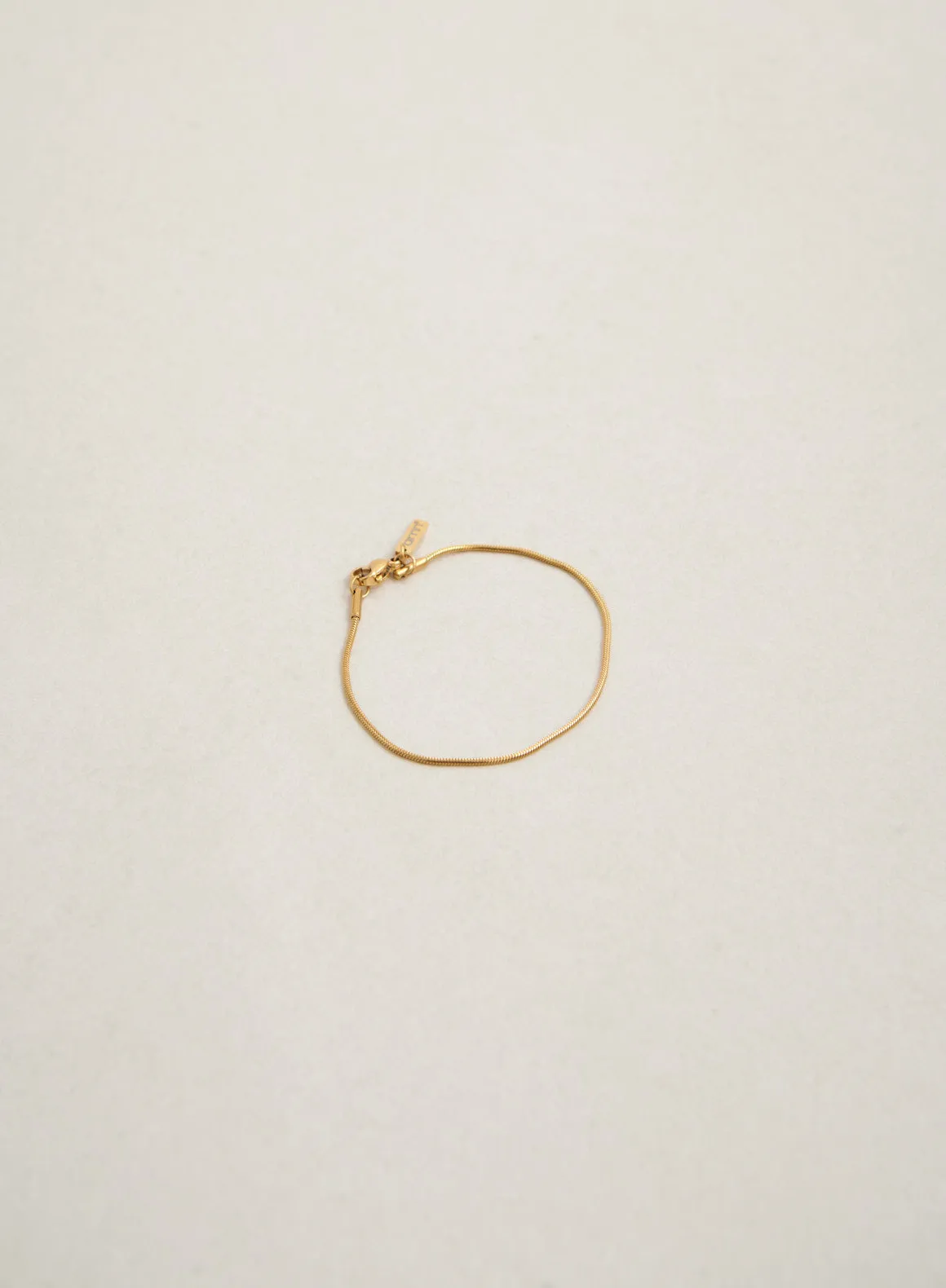 Gold Waterproof Snake Chain Bracelet sold by Aimn product image thumbnail 5