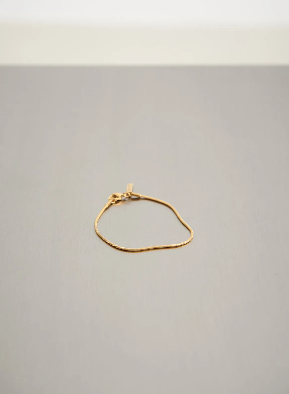 Gold Waterproof Snake Chain Bracelet sold by Aimn product image thumbnail 3