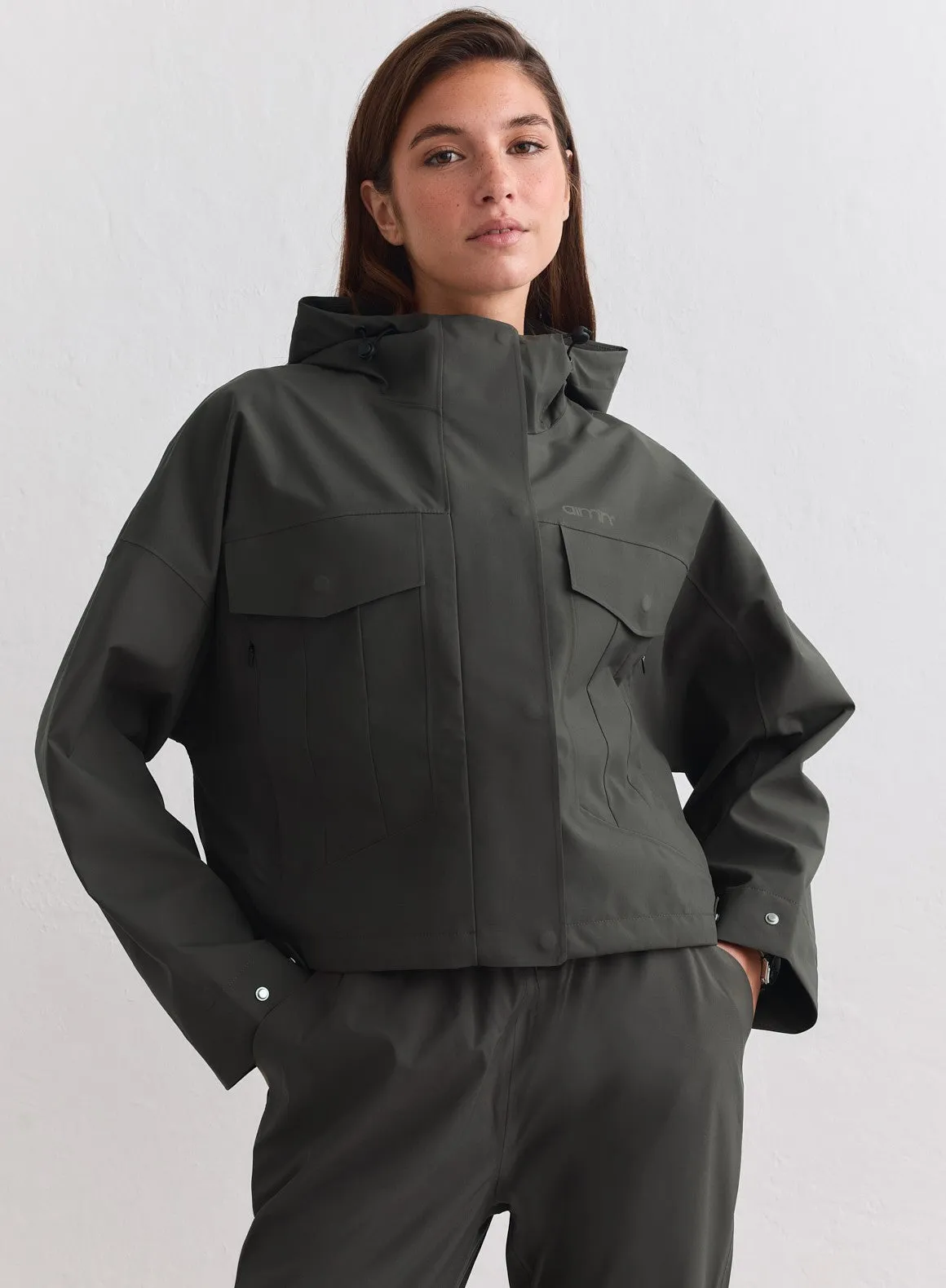 Dark Ivy Waterproof Jacket sold by Aimn product image thumbnail 2
