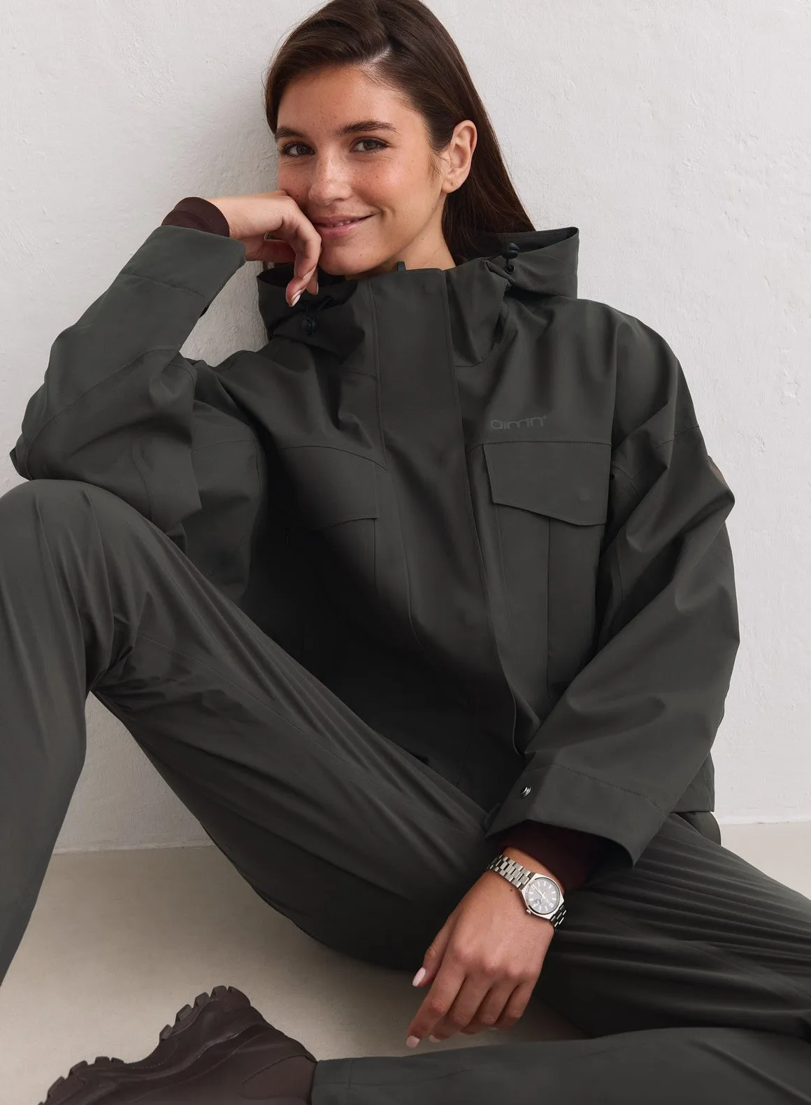 Dark Ivy Waterproof Jacket sold by Aimn product image thumbnail 4