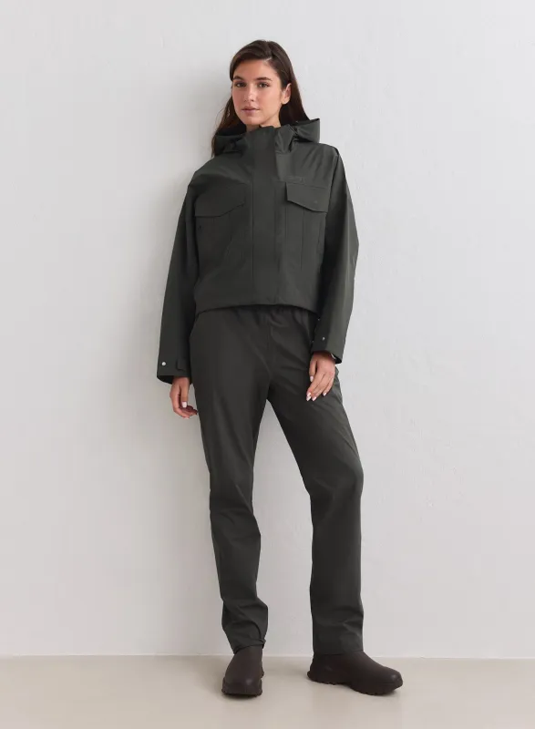 Dark Ivy Waterproof Jacket made by Aimn