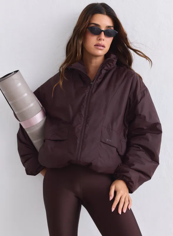 Chocolate Cloud Jacket made by Aimn