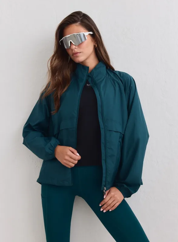 Lagoon Running Jacket made by Aimn